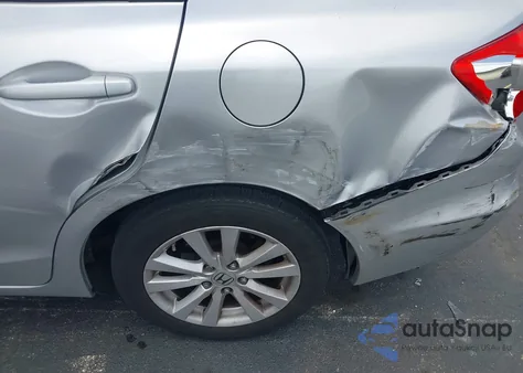 2012 Honda Civic Ex из США, поврежденный, VIN 19XFB2F88CE021493